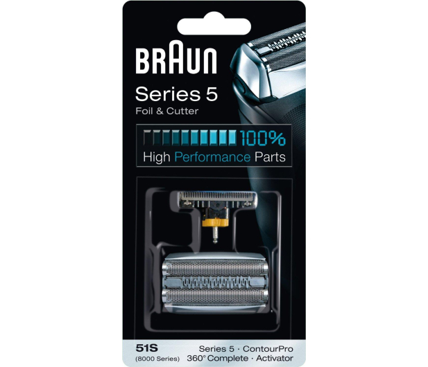 Braun Folia + Blok ostrzy 51S - 247877 - zdjęcie 2